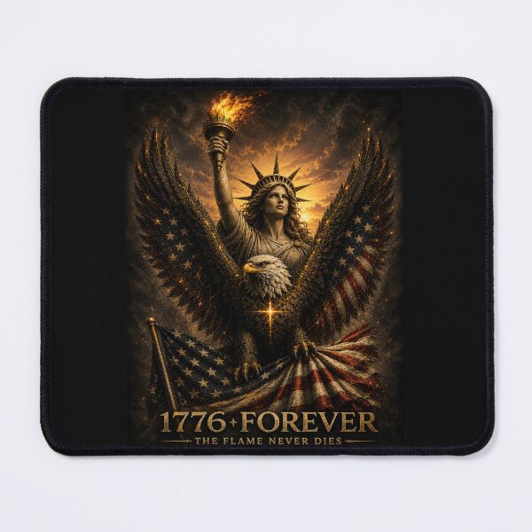 Item preview, 1776 FOREVER - Liberty, Eagle, Flag America's 250th designed and sold by MKThreadsStudio.