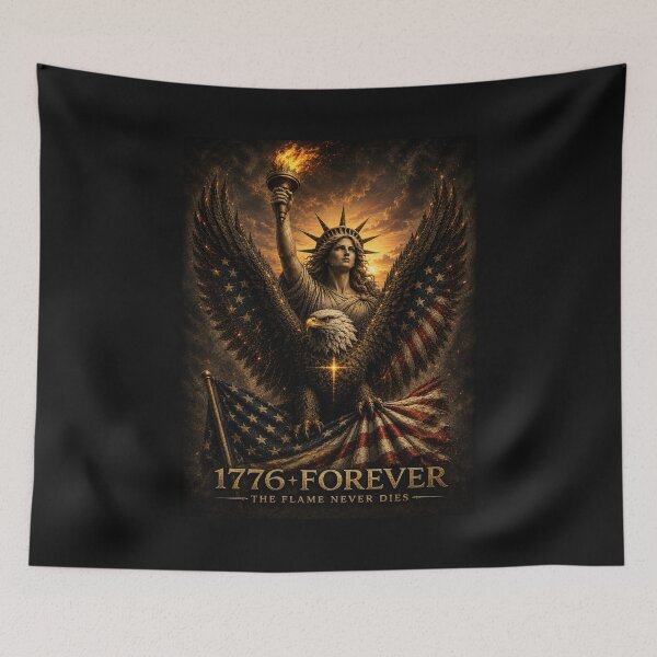 Item preview, 1776 FOREVER - Liberty, Eagle, Flag America's 250th designed and sold by MKThreadsStudio.