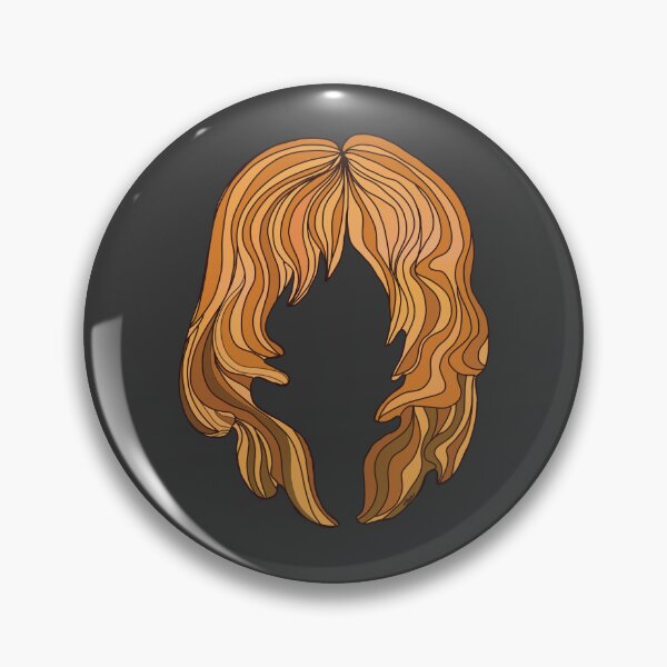 Item preview, Retro Wavy Hair Groovy Earthy Silhouette designed and sold by Karin Taylor.
