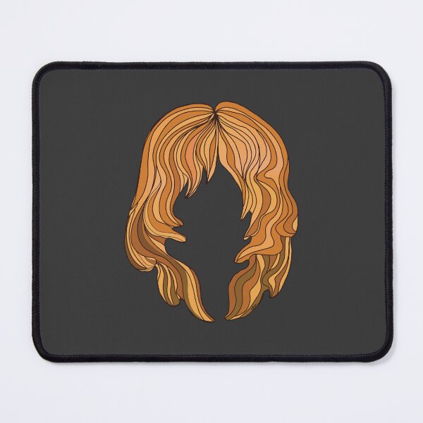 Item preview, Retro Wavy Hair Groovy Earthy Silhouette designed and sold by Karin Taylor.