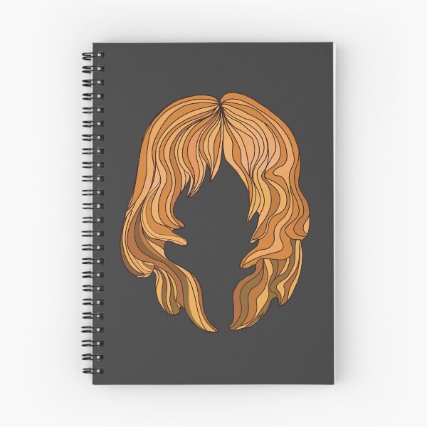 Item preview, Retro Wavy Hair Groovy Earthy Silhouette designed and sold by Karin Taylor.