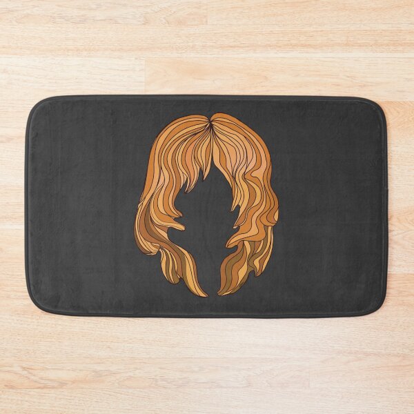 Item preview, Retro Wavy Hair Groovy Earthy Silhouette designed and sold by Karin Taylor.
