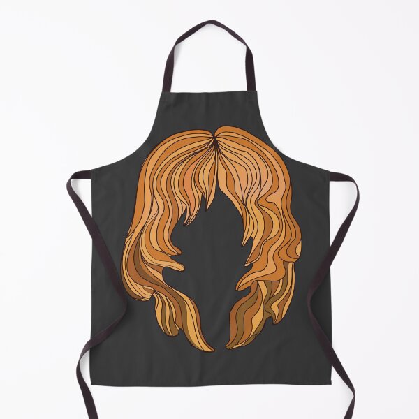 Item preview, Retro Wavy Hair Groovy Earthy Silhouette designed and sold by Karin Taylor.