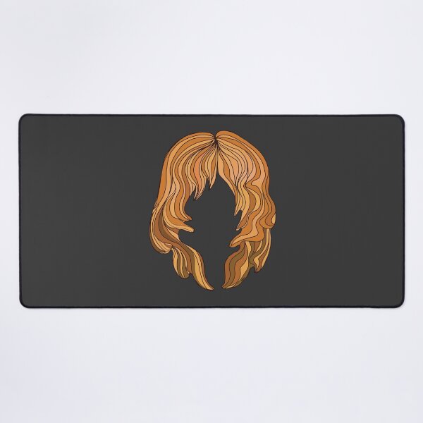 Item preview, Retro Wavy Hair Groovy Earthy Silhouette designed and sold by Karin Taylor.