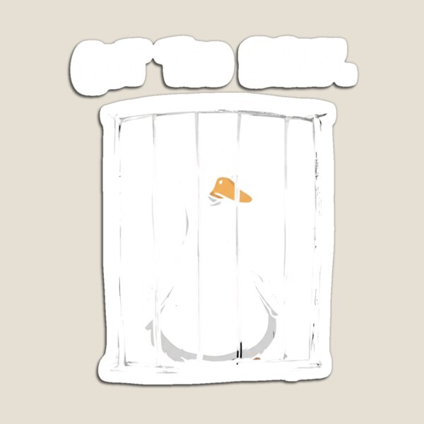 Item preview, Got Too Silly Goose T-Shirt Funny Meme Duck in Jail Shirt Cute Goose Graphic Tee Viral Bird Humor Gift designed and sold by printshirtart.