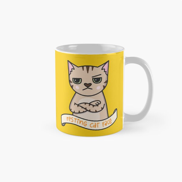 Item preview, Resting Cat Face designed and sold by cat-and-raven.