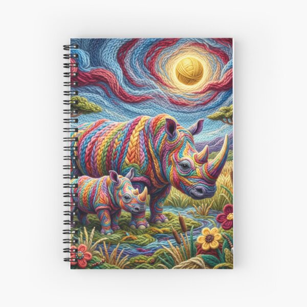 Item preview, Yarn Rhino and Yarn Calf designed and sold by Tridentulus.