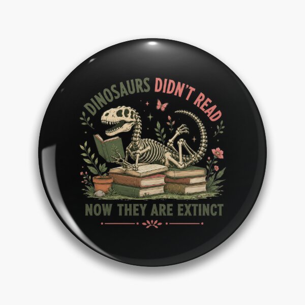 Item preview, Funny Reading Dinosaur Skeleton Book Lover Humor designed and sold by bosamji.