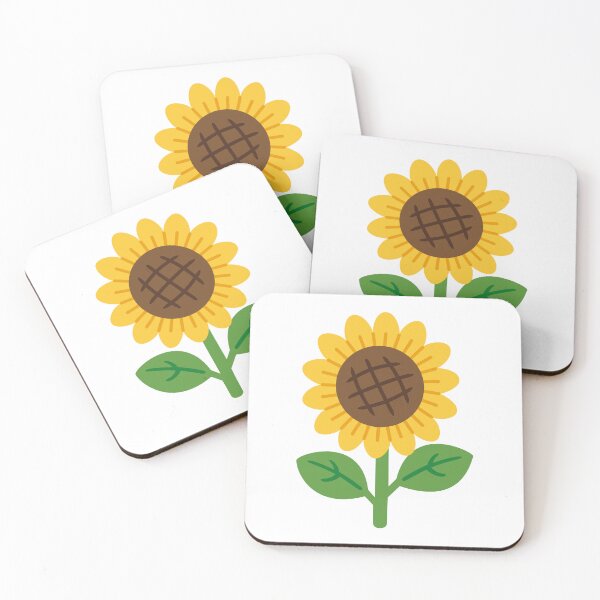 Item preview, Cheerful Yellow Sunflower Blossom Cartoon designed and sold by Anne97s.