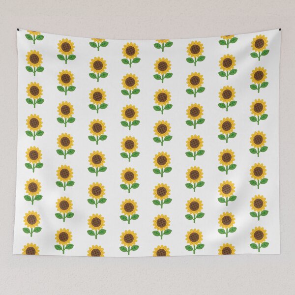 Item preview, Cheerful Yellow Sunflower Blossom Cartoon designed and sold by Anne97s.