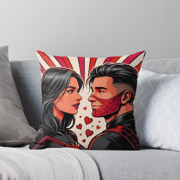 Item preview, Spider Romance with black widow spider in  Retro Comic Art style as  Untangled Web designed and sold by CrystalCove11.