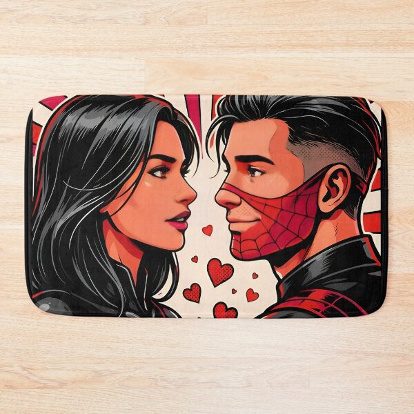 Item preview, Spider Romance with black widow spider in  Retro Comic Art style as  Untangled Web designed and sold by CrystalCove11.