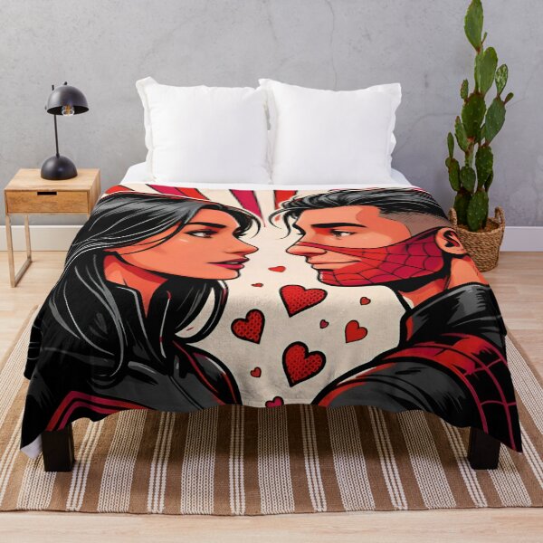 Item preview, Spider Romance with black widow spider in  Retro Comic Art style as  Untangled Web designed and sold by CrystalCove11.