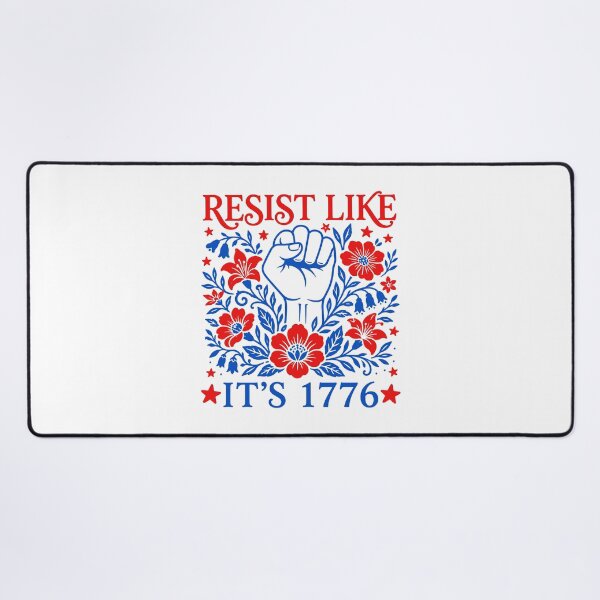 Item preview, Resist Like It's 1776 Anti Trump 4th of July 250th Birthday America  designed and sold by gunaone-design.
