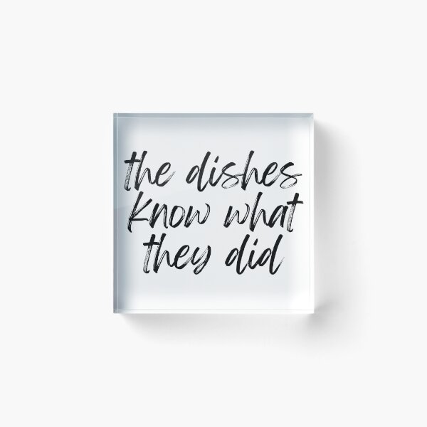 Item preview, The Dishes Know What They Did designed and sold by Ariadne-Creates.