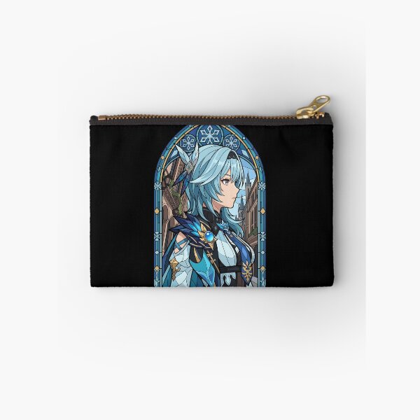 Item preview, Eula Genshin Impact City Stained Glass Portrait designed and sold by mildaclairmo.