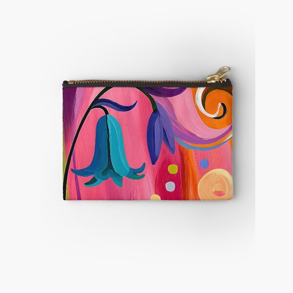 Item preview, Bluebells in a Swirl of Color - Vibrant Floral Abstraction Filled with Movement and Light designed and sold by OlfactoART Studio.
