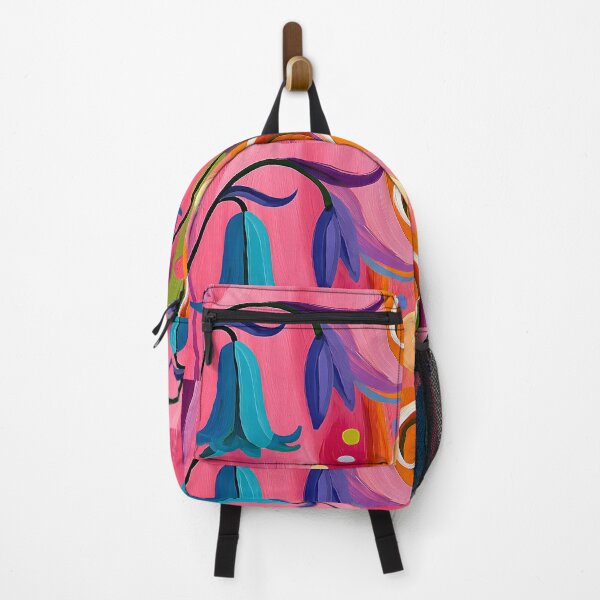 Item preview, Bluebells in a Swirl of Color - Vibrant Floral Abstraction Filled with Movement and Light designed and sold by OlfactoART Studio.