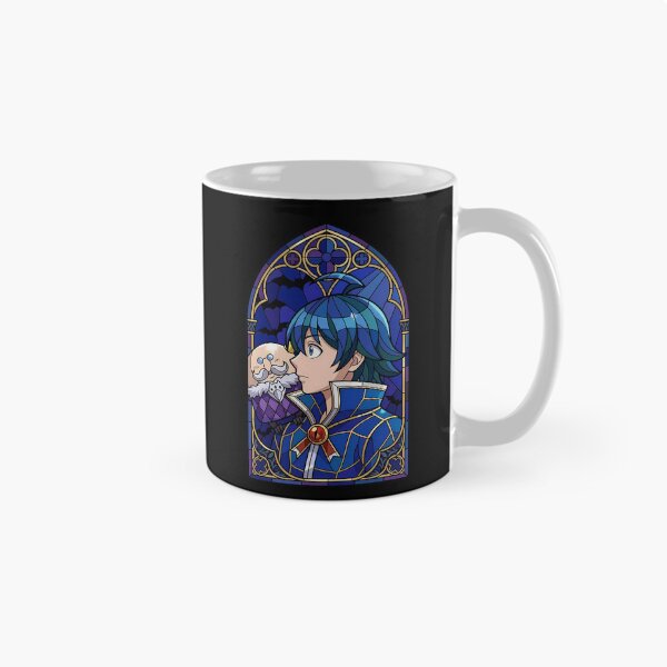 Item preview, Iruma Suzuki Iruma kun Blue Gothic Stained Glass Portrait designed and sold by mildaclairmo.