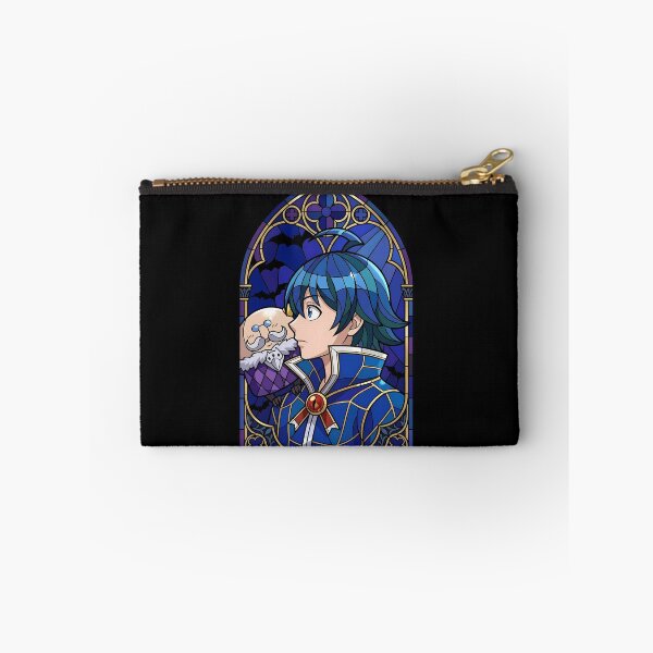 Item preview, Iruma Suzuki Iruma kun Blue Gothic Stained Glass Portrait designed and sold by mildaclairmo.