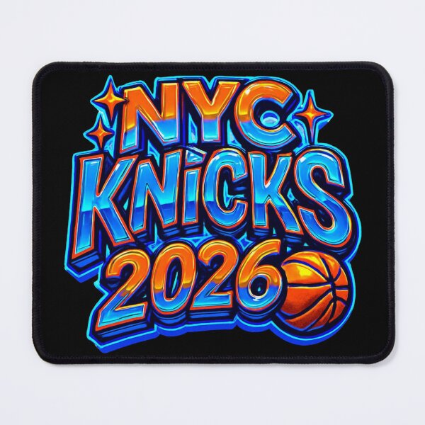 Item preview, New York Basketball 2026, NY Knicks Blue & Orange Art designed and sold by DigiAngDesigns.