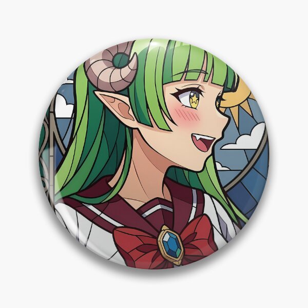 Item preview, Clara Valac Iruma kun Cheerful Demon Girl Stained Glass designed and sold by mildaclairmo.