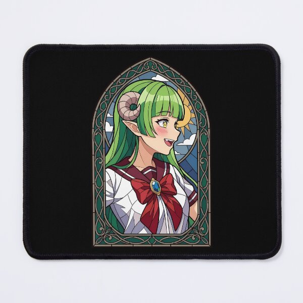 Item preview, Clara Valac Iruma kun Cheerful Demon Girl Stained Glass designed and sold by mildaclairmo.