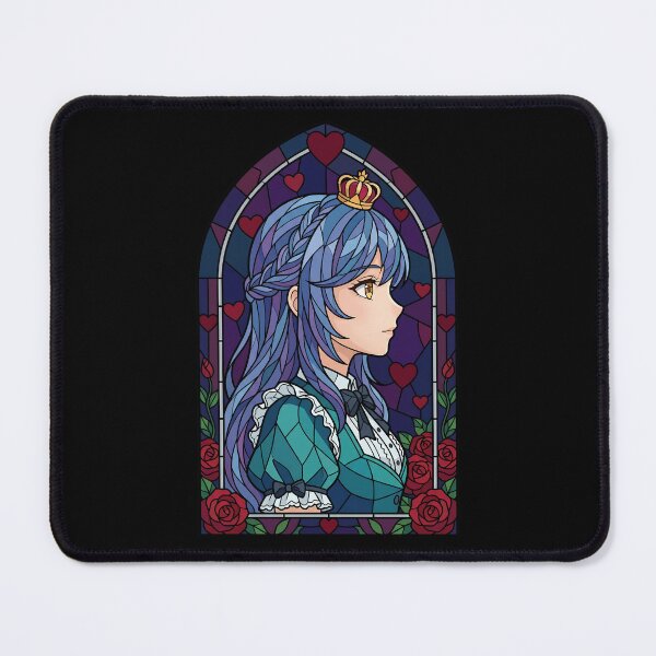 Item preview, Myne Ascendance Bookworm Royal Hearts Stained Glass Portrait designed and sold by mildaclairmo.