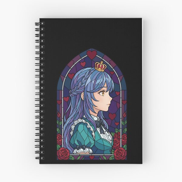 Item preview, Myne Ascendance Bookworm Royal Hearts Stained Glass Portrait designed and sold by mildaclairmo.