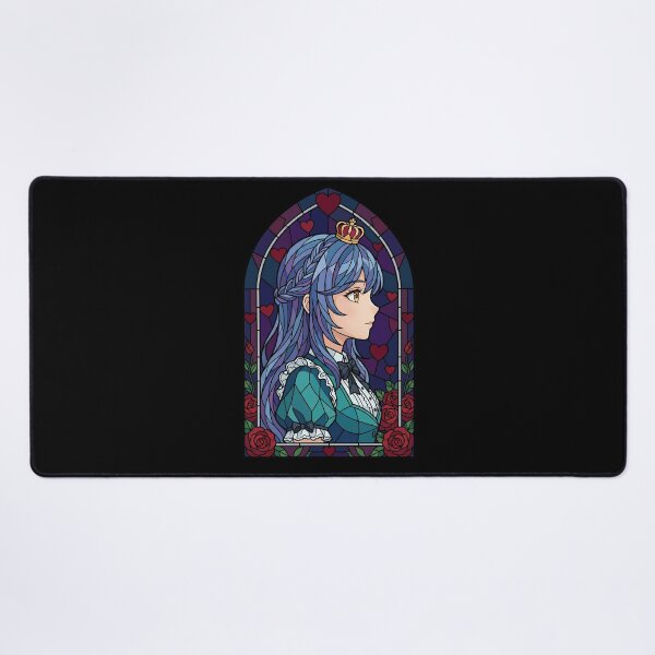 Item preview, Myne Ascendance Bookworm Royal Hearts Stained Glass Portrait designed and sold by mildaclairmo.