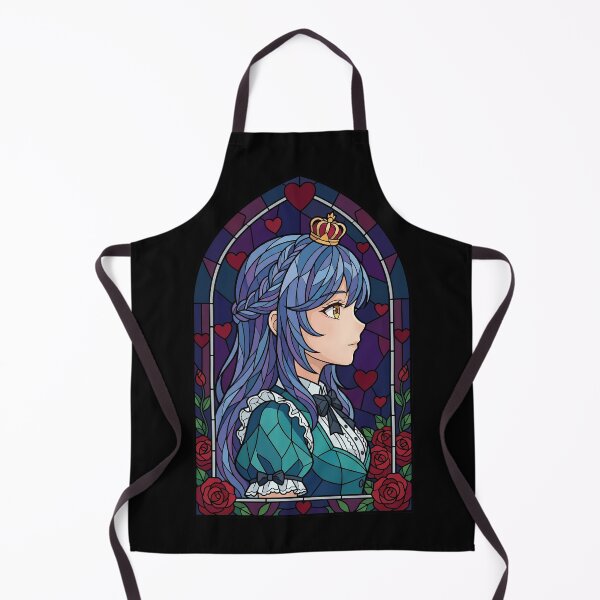 Item preview, Myne Ascendance Bookworm Royal Hearts Stained Glass Portrait designed and sold by mildaclairmo.
