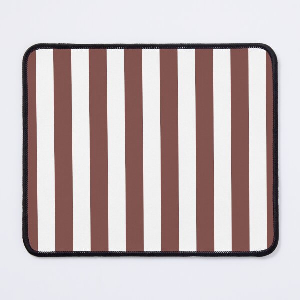Item preview, Mulberry Dust Vertical Stripes | Minimalist Mulberry and White Pinstripe Pattern | Coquette Dark Red Stripe Aesthetic | Timeless Deep Ochre Vertical Line Art | Preppy Rosy Brown Stripe Pattern designed and sold by VivaFy.