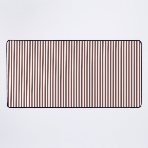 Item preview, Mulberry Dust Vertical Stripes | Minimalist Mulberry and White Pinstripe Pattern | Coquette Dark Red Stripe Aesthetic | Timeless Deep Ochre Vertical Line Art | Preppy Rosy Brown Stripe Pattern designed and sold by VivaFy.