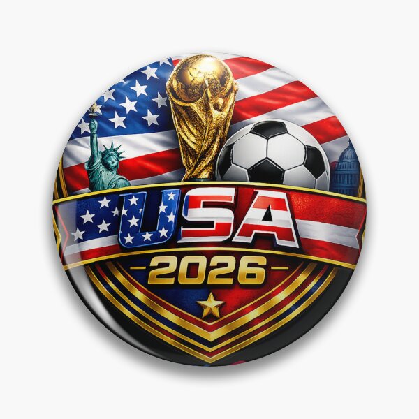 Item preview, USA World Cup 2026 Football Fan Shirt | America Soccer Supporter Tee designed and sold by Huddy-clothes.