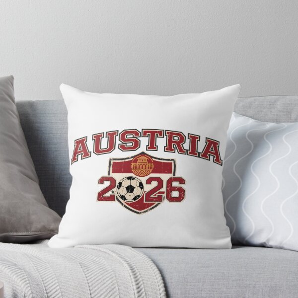 Item preview, Austria 2026 World Soccer Retro Crest designed and sold by Saq2000.