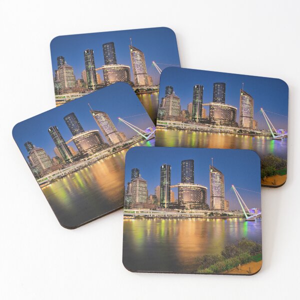 Item preview, Brisbane City at Twilight designed and sold by pcole123.