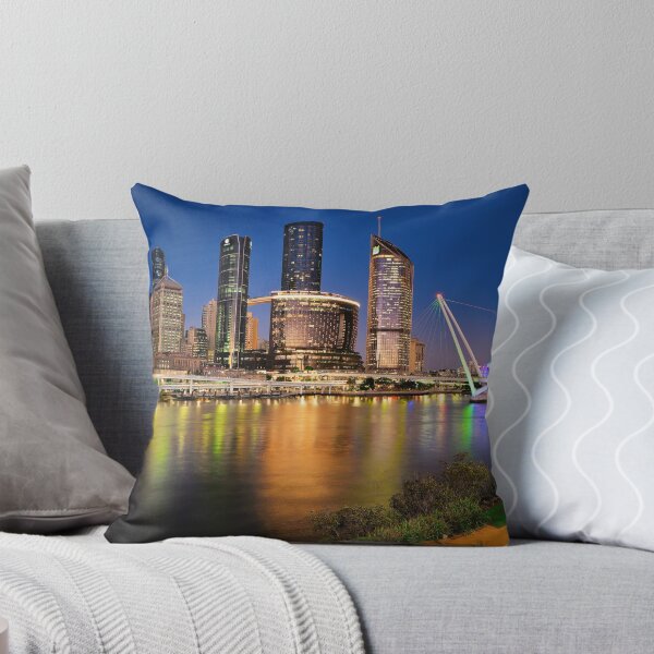 Item preview, Brisbane City at Twilight designed and sold by pcole123.