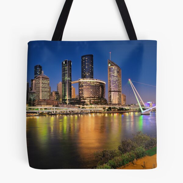 Item preview, Brisbane City at Twilight designed and sold by pcole123.