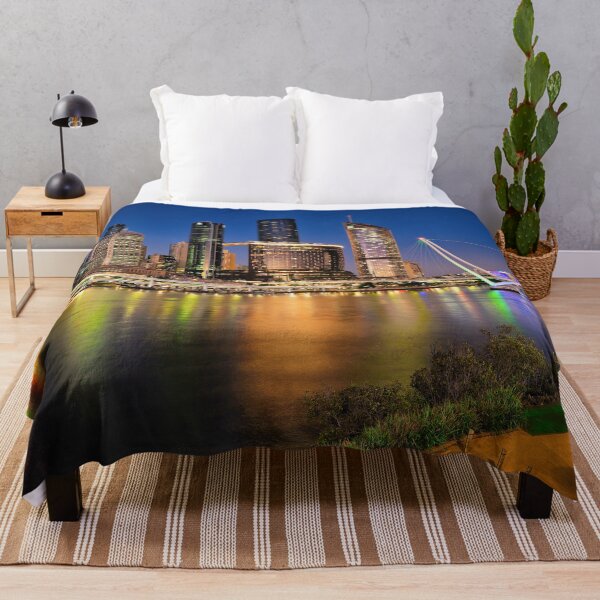 Item preview, Brisbane City at Twilight designed and sold by pcole123.