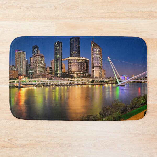 Item preview, Brisbane City at Twilight designed and sold by pcole123.