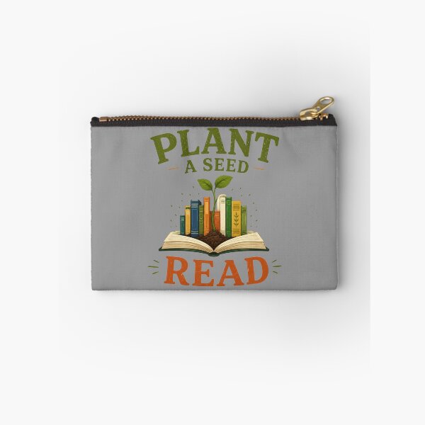 Item preview, Plant a Seed Read Vintage Book Lover Illustration designed and sold by bosamji.