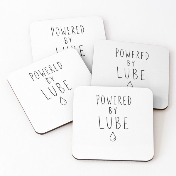 Item preview, Powered by Lube | Running Humor designed and sold by Earn Your View Trail Company.