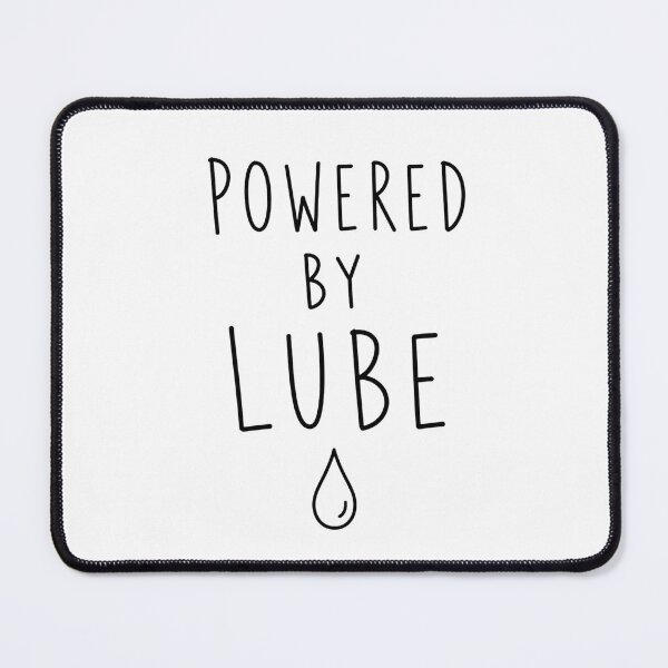 Item preview, Powered by Lube | Running Humor designed and sold by Earn Your View Trail Company.