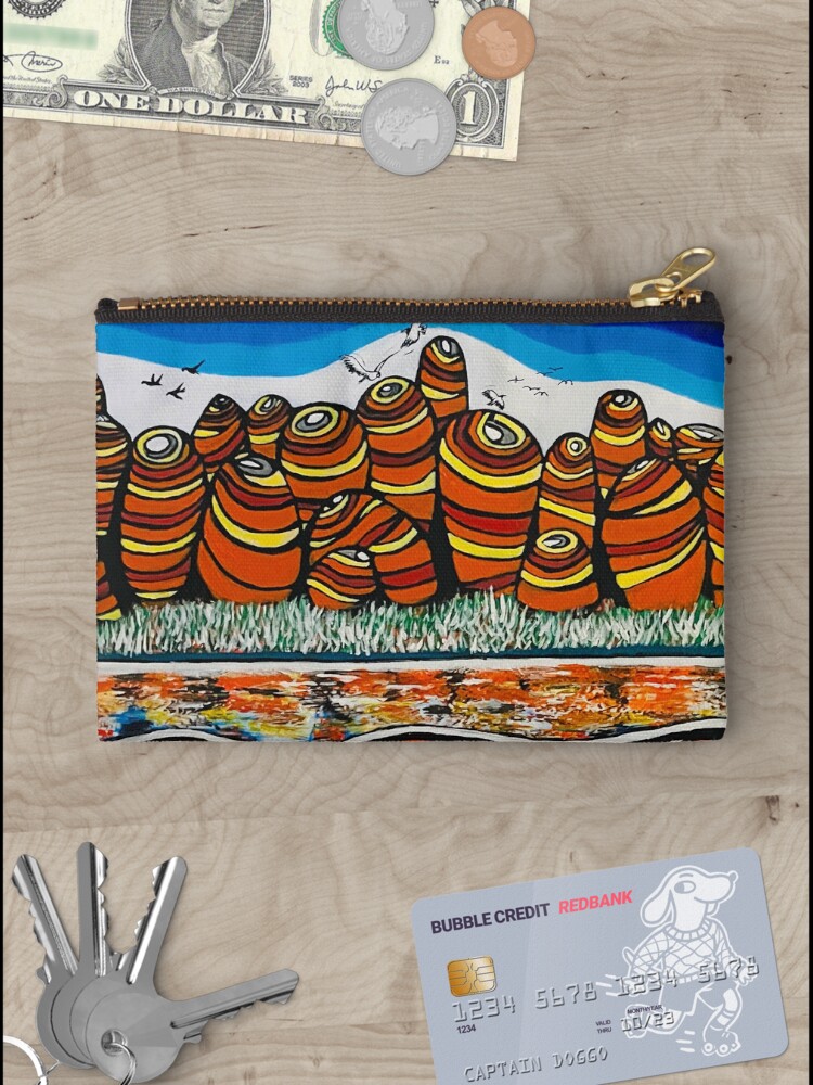 Thumbnail 3 of 4, Zipper Pouch, Bungle Bungles Raptor Rhapsody designed and sold by ROB51.