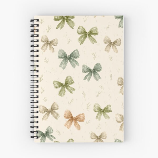 Item preview, Vintage Watercolor Ribbon Bows | Sage Green Cottagecore Pattern designed and sold by Bound for Wonder.