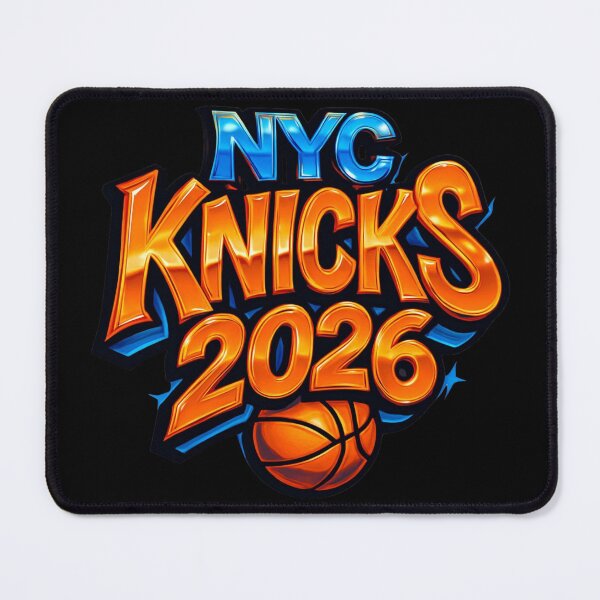 Item preview, New York Basketball 2026, NY Knicks Blue & Orange Art designed and sold by DigiAngDesigns.