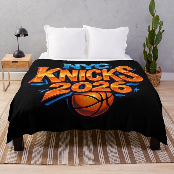 Item preview, New York Basketball 2026, NY Knicks Blue & Orange Art designed and sold by DigiAngDesigns.