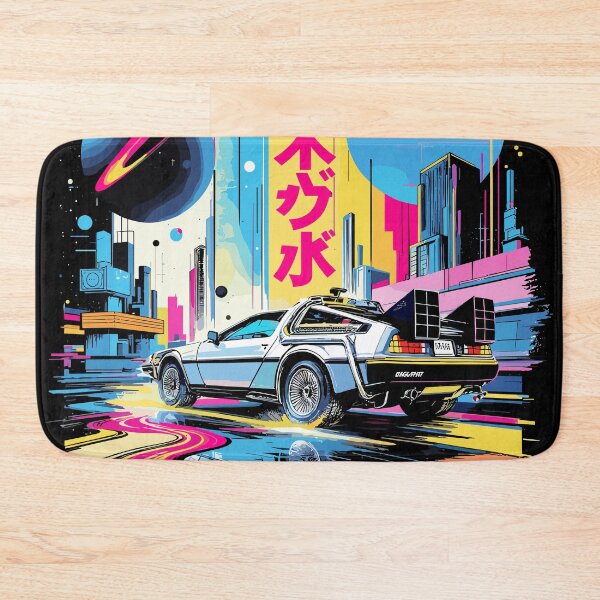 Item preview, Vintage Car Classic Delorean Design Exclusive designed and sold by PrintCarClub.