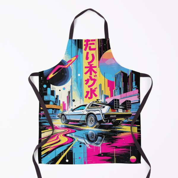 Item preview, Vintage Car Classic Delorean Design Exclusive designed and sold by PrintCarClub.