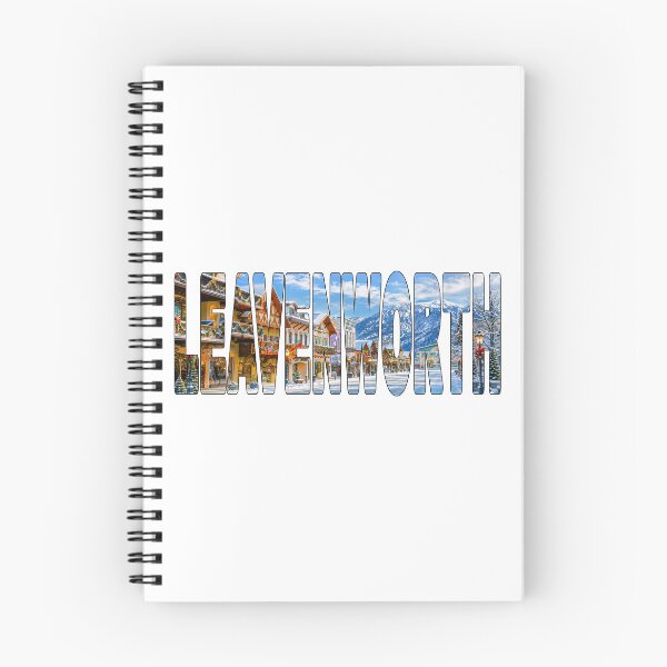 Item preview, LEAVENWORTH - Washington State Winter Wonderland Cascade Mountains designed and sold by Adam Gormley.